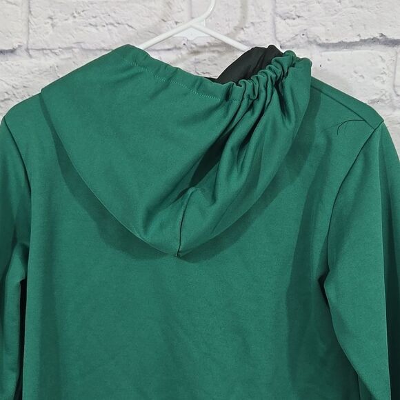 A Christmas Story Women's Green RM Running Man Full Zip Athletic Hoodie Medium - Picture 7 of 9